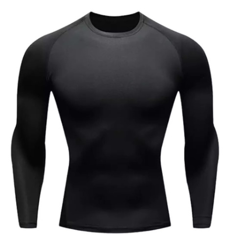Polera Primera Capa Compresión Sin Costuras
