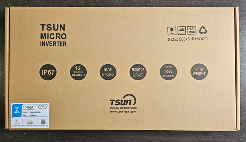 Micro Inversor Tsun De 2000w. Aparelho De 3° Geração.