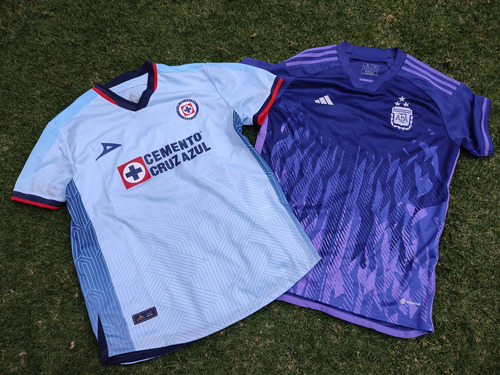 Lote 2 Jerseys Cruz Azul Y Argentina Talla Xl