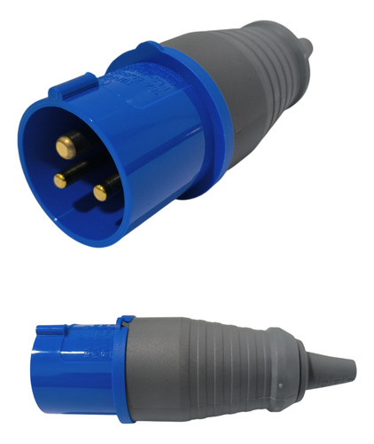 Plugue Industrial 16a-2p+t-220\240vca-ip44-6h Outro