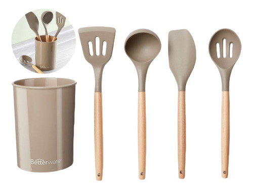 Set Utensilios Chef Pro Betterware 22516, Espátulas Cucharas