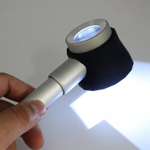 Para Para Lupa Portátil De Mano Con Luz De Dermatoscopio /