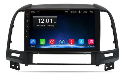 Autoradio Android Hyundai Santa Fe 2006-2012 +cámara Gratis