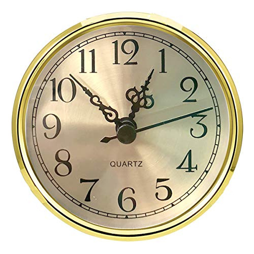Inserto De Mini Reloj 3-1/2 Pulgadas (90 Mm) Reloj De C...