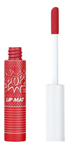 Lápiz Labial Anna Stein Pop Lip Mat Red