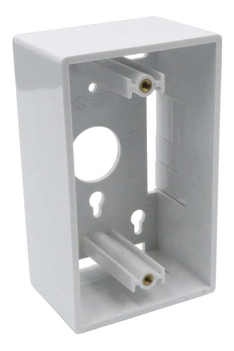 Caja Adosable Modular Satra 2x4  1.45  36.8mm, Blanco