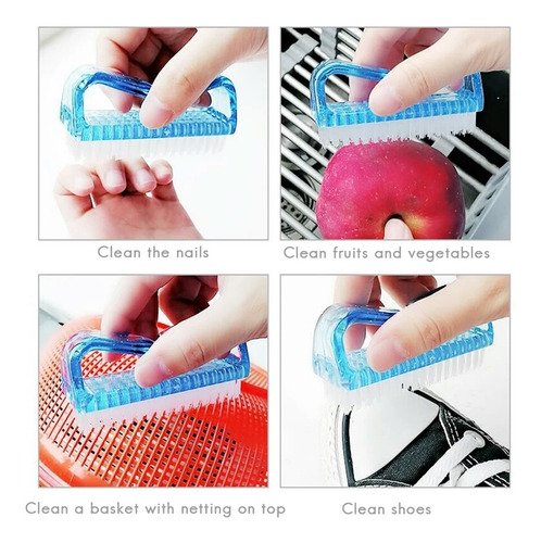Cepillo Para Uñas Set X12 Unids Herramienta Manicure