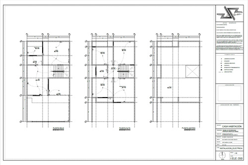 Proyecto Arquitectónico Departamento 8.00m X 15.00m