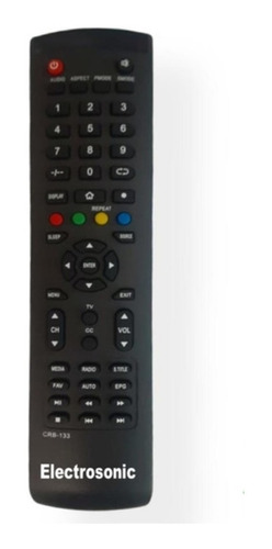 Control Para Tv Electrosonic Led Y Lcd Model: Eo19-tled 