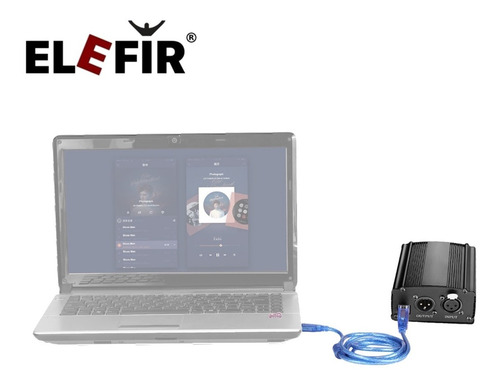 Imagen 6 de 9 de Fuente Phantom Power 48v Para Micrófono Sin Fuente Por Usb