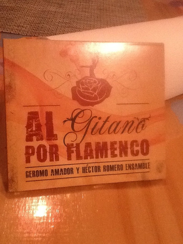 Al Gitano Por Flamenco Geromo Amador Hector Romero Cd Usado