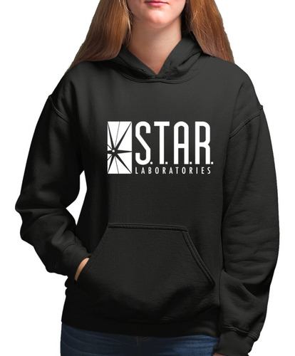 Sudadera Gorro Mujer Star Lab Flash Laboratories Inc. Envío