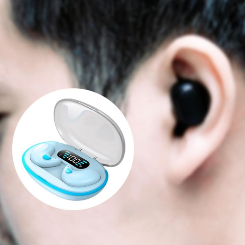 Auriculares Bt Con Auriculares De Reducción De Ruido Azul