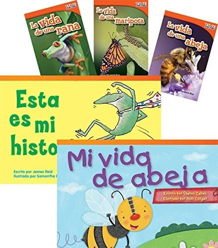 Libro Ciclos De Vida (life Cycles) 6-book Set (langua Lcm5