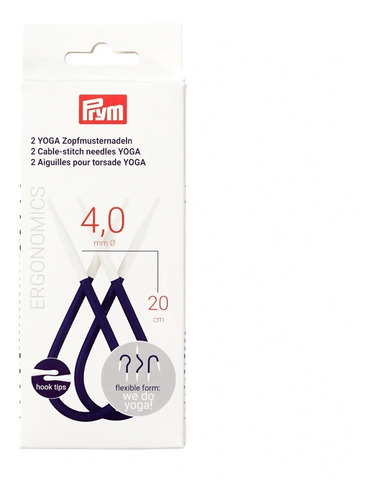 Agujas Para Trenzas Yoga Prym 4mm