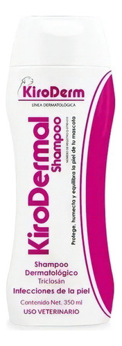  Kirodermal Shampoo Dermatológico * Con Triclosán * 350ml