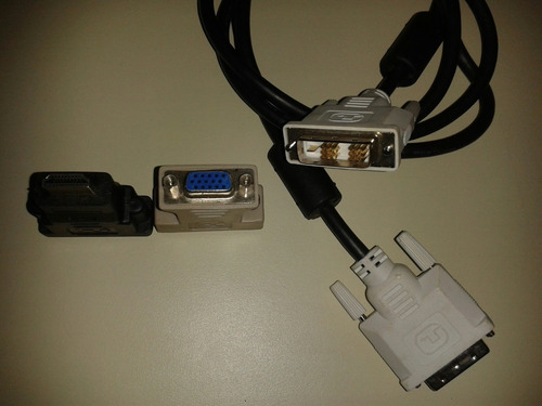 Adaptador Convertidor Hdmi Macho A Dvi 24+5 Pines