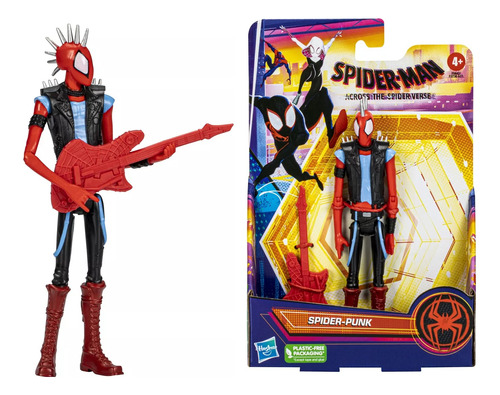 Spider-man Across The Spider-verse  Punk O Rock Figura 