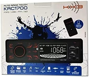Imagem 5 de 6 de Rádio Som Automotivo Krc1700 Com Usb, Bluetooth E Muda Pasta
