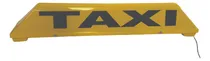 Comprar Cartel De Taxi 70 Cm  Amarillo Personalizado Led Fábrica