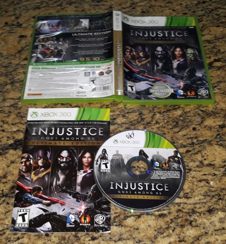 Injustice Gods Among Us Ultimate Edition Xbox 360 (Usado)