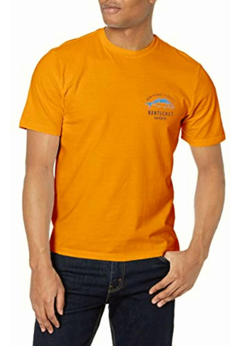 Izod Camiseta De Manga Corta Para Hombre Saltwater, Otoño