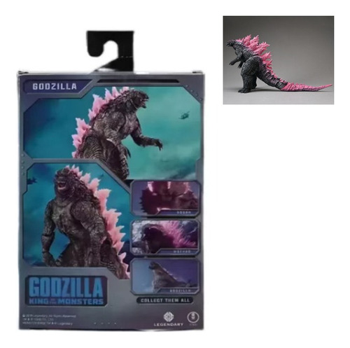 Exquisita Figura De Escritorio Modelo Godzilla De 18 Cm