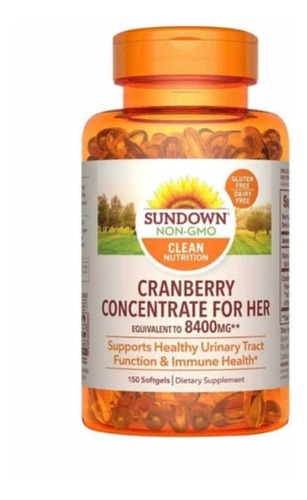 Super Cranberry 8400 Mg Plus Vit D3 / (150 Soft) / Sundown