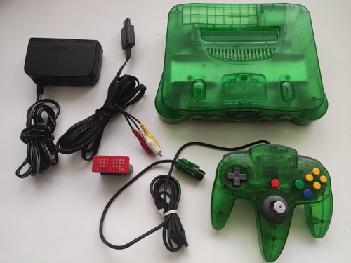 N64 Nintendo 64 Nus-001 Edicion Jungle + Ctl +expans+ Donkey