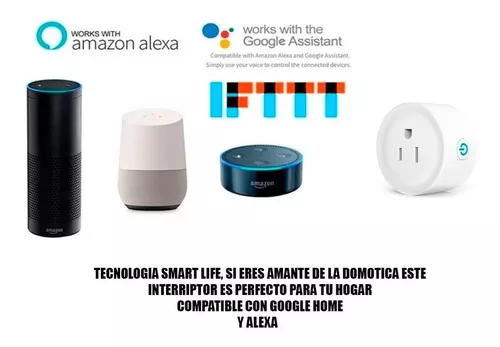  [Paquete de 2] Mini enchufe inteligente WiFi, control de  energía inteligente y monitoreo de energía, control por voz, no requiere  concentrador, compatible con Alexa Echo Dot y Google Assistant Mini 