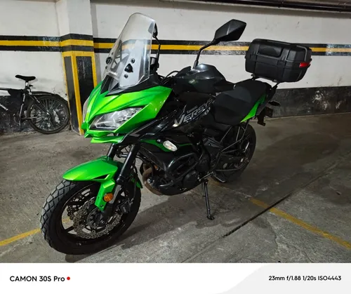 Kawasaki Versys 650 Abs, Modelo 2021, 26.500 Kms, Color Verd