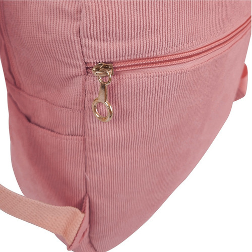 Imagen 7 de 9 de Mochila Borwek De Corderoy Porta Notebook 13'' Oficina.