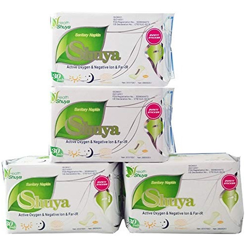 Shuya Ultra Suave De Algodón Pantiliners Con Iones Negativos
