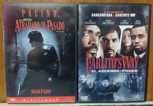 Atrapado Por Su Pasado Carlito's Way El Ascenso Al Poder Dvd (Usado)