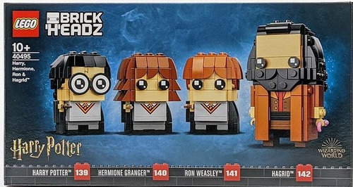 Lego Brick Headz - Harry Hermione Ron & Hagrid - 40495 