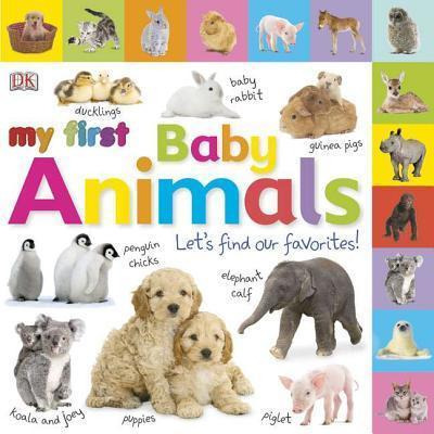 Libro Tabbed Board Books: My First Baby Animals - Dk