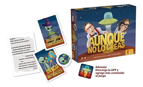 Juego De Mesa Aunque No Lo Creas Bontus Educando