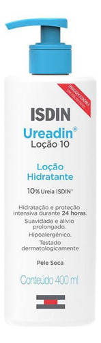 Ureadin 10 Hydration Uréia 10% Loção Hidratante Isdin 400ml