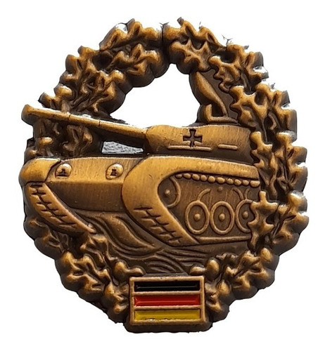 Insignia Pin Militar Tanquistas Blindados Panzer Alemania