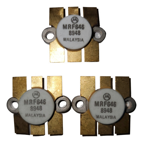 Transistor  Mrf646 Npn Silicon Rf Power 470 Mhz 45w Motorola