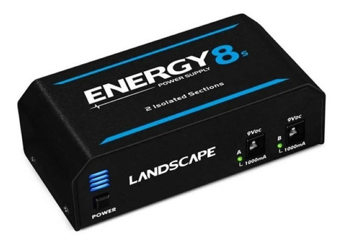 Imagem 1 de 3 de Fonte Para Pedal Landscape Energy 8s 2000ma Bivolt 10pedais