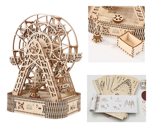 Puzzle De Bloques De Construcción De Madera Puzzle De Alta