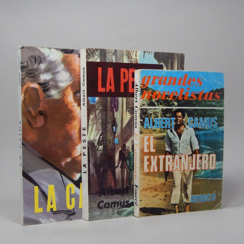 3 Novelas De Albert Camus La Peste El Extranjero La Caída 