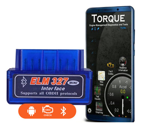 Scanner Automotriz Elm327 Obd2 V2.1 Bluetooth Fiat Fiorino