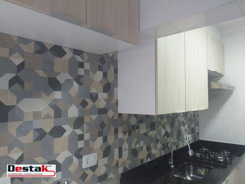 Imagem 17 de 30 de Ótimo Apartamento Bairro Utinga Santo André, 55 Metros. - Ap3130