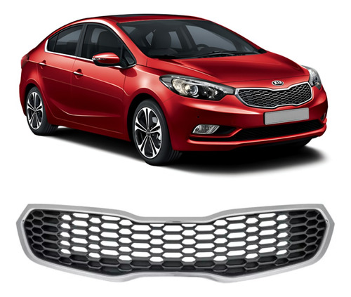 Grade Radiador Dianteira Kia Cerato 2014 2015 2016 Nova