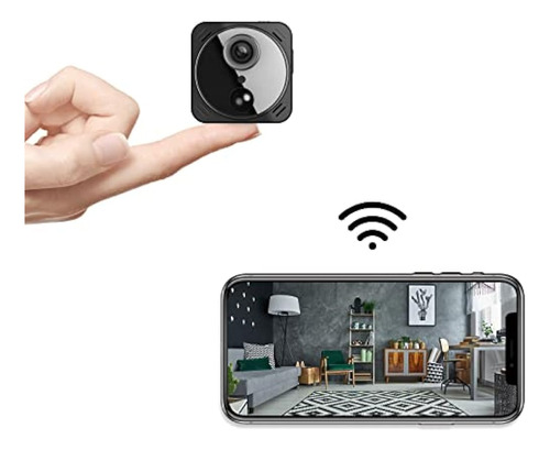 Cámara Espía Oculta 4k Wifi, Mini Cámara Inalámbrica Para Ni