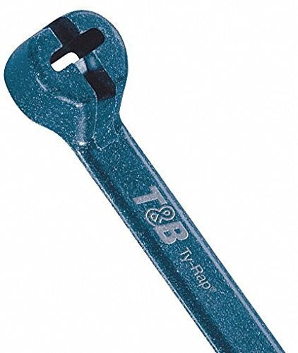 Ty-rap  L  W Standard Indoor Cable Tie Blue; Tensile Lb.