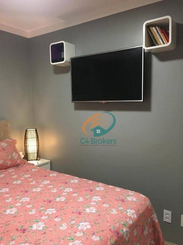 Apartamento Com 3 Dormitórios À Venda, 59 M² Por R$ 385.000,00 - Jardim Imperador - Guarulhos/sp - Ap1981