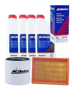 Imagem 1 de 3 de Kit Troca Oleo Filtros 5w30 Sm Corsa/meriva/montana Original
